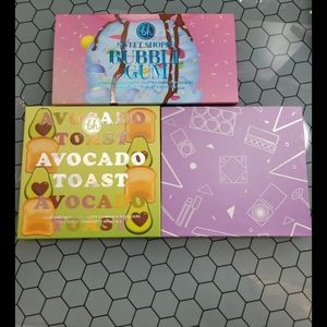 Eyeshadow trio BH cosmetics and Ofra cosmetics